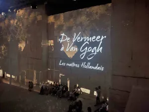 Main show on Van Gogh at Carrières de Lumières
