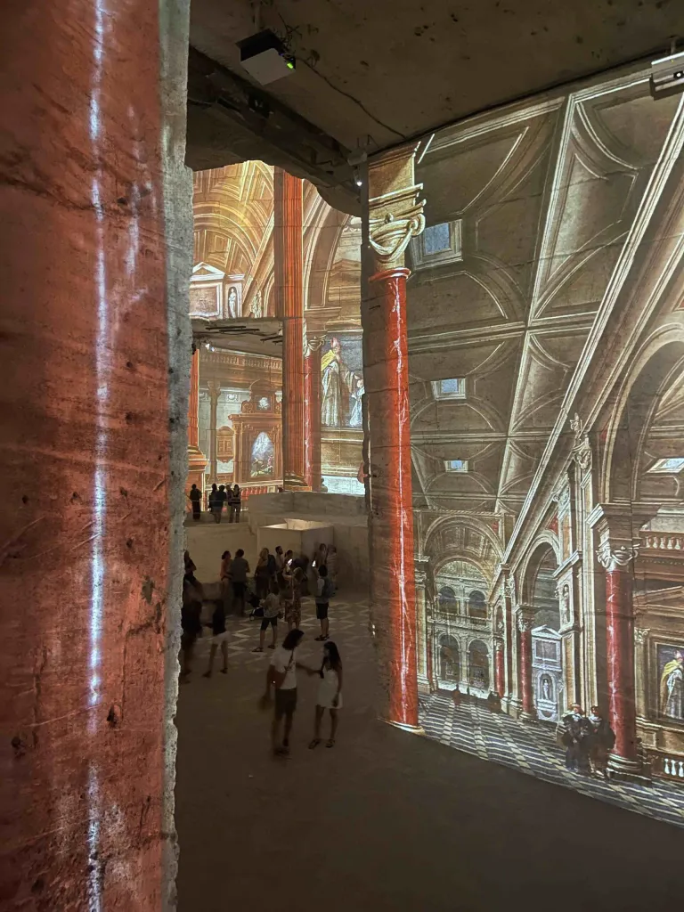 Even the segues between shows are beautiful