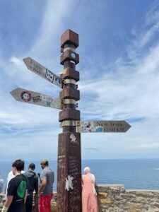 Wind was strong there