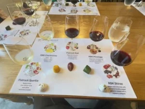 Wine and chocolate