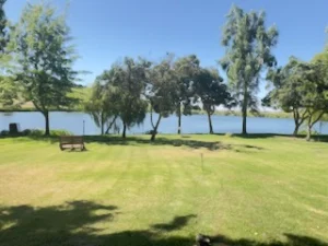 Lovely pond onsite