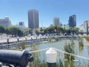 Downtown from the Castle of Good Hope
