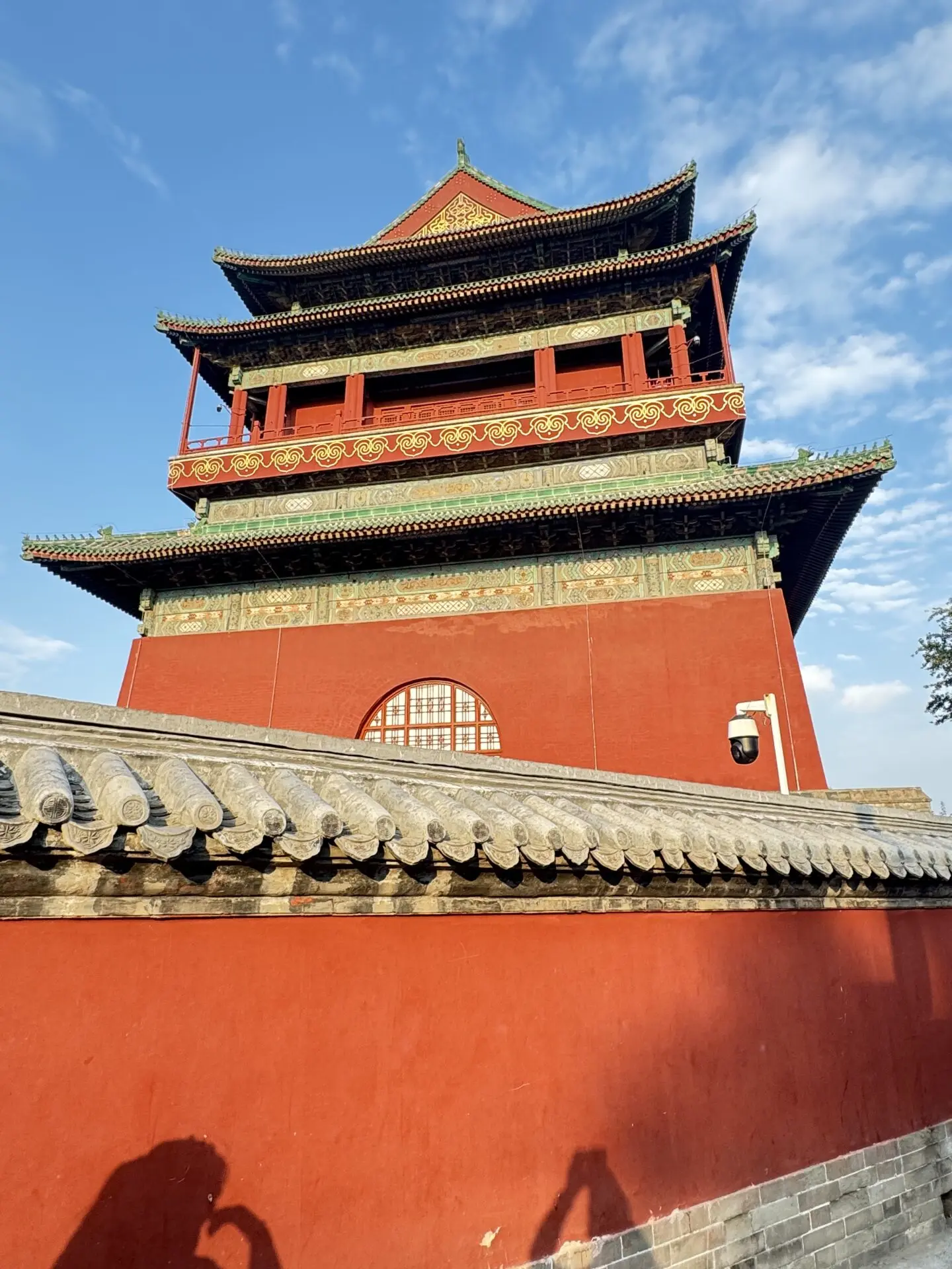 Scenic travel moment in China